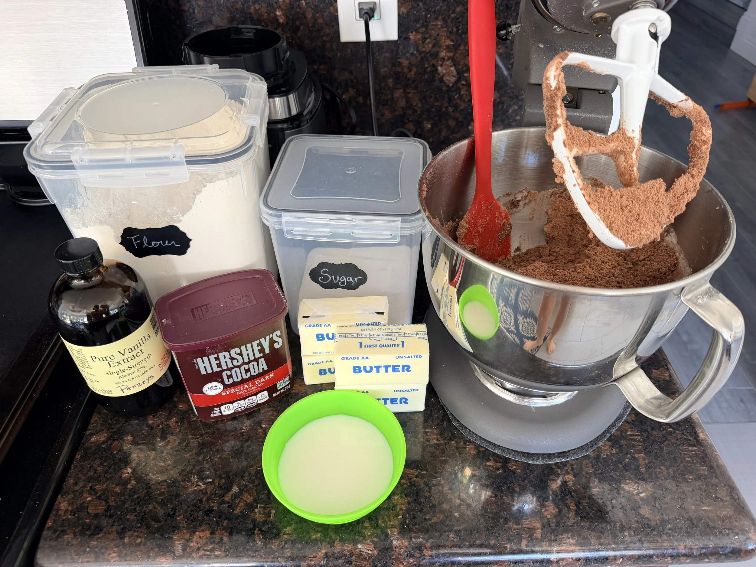 Chocolate Cookie House Ingredients