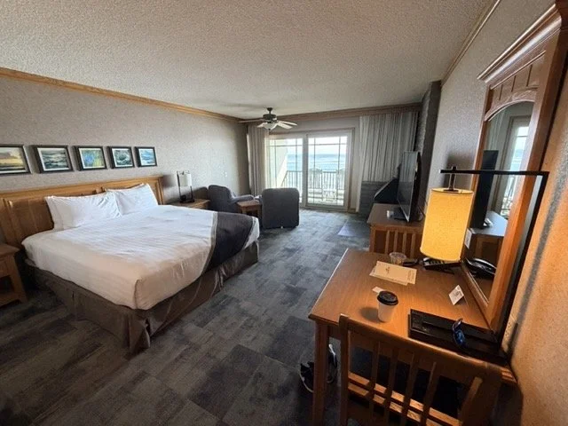 San Simeon Cavalier Oceanfront Resort ocean room view