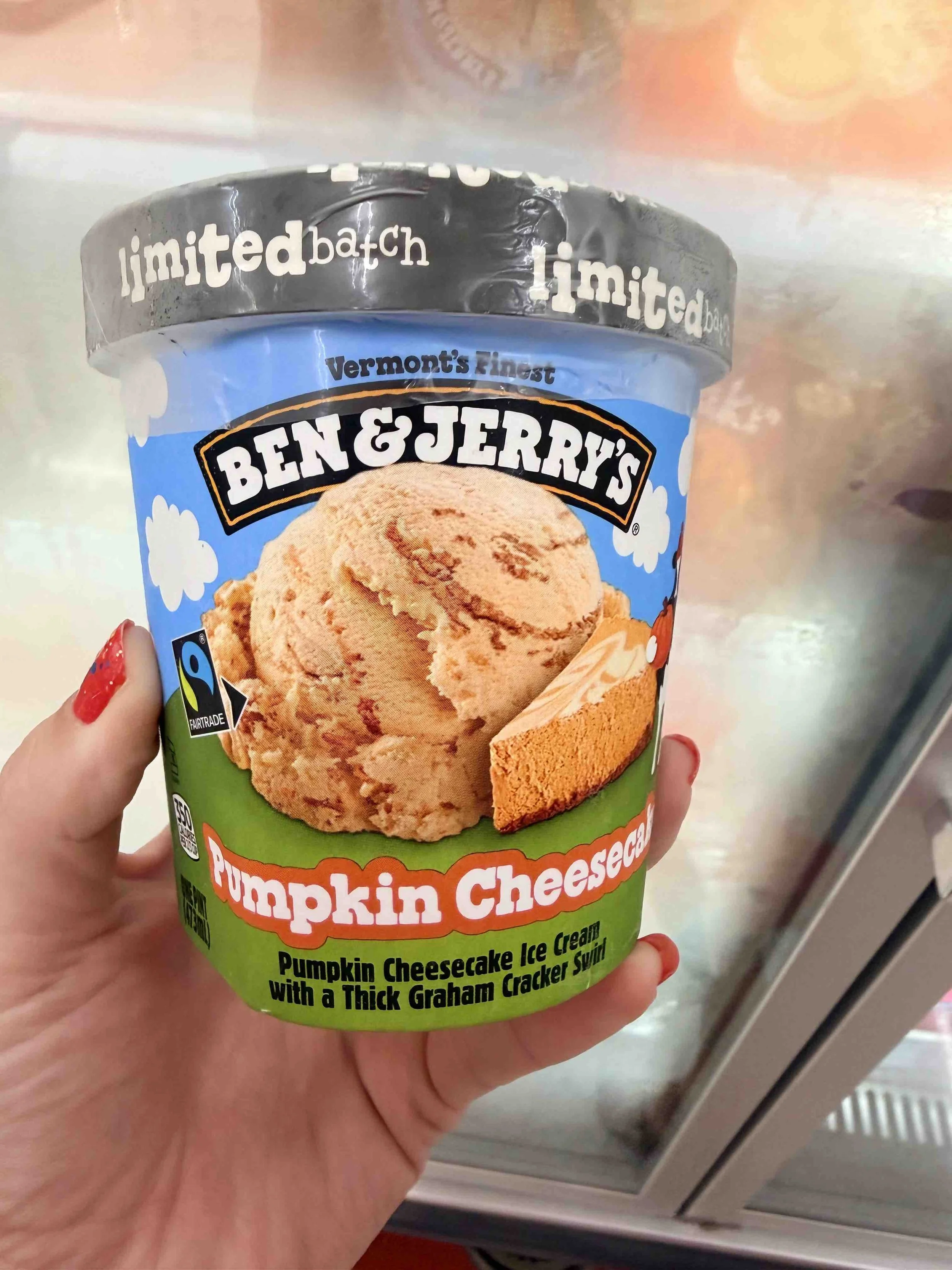 Ben & Jerry's Pumpkin Cheesecake Ice Cream