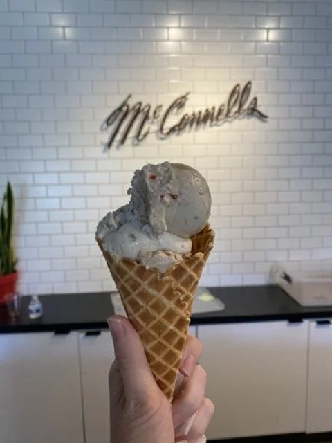 Santa Barbara McConnell's Ice Cream Cone