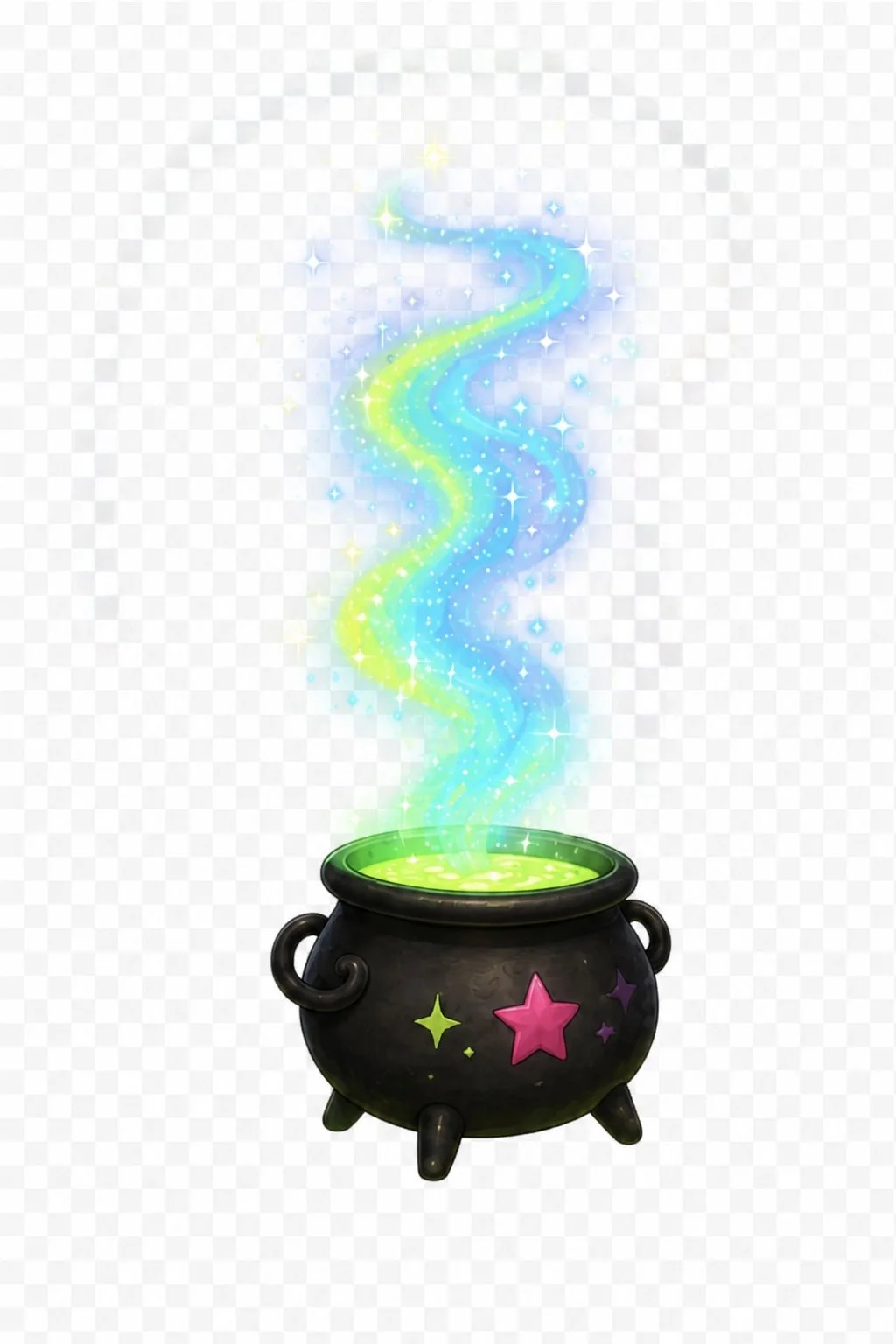 Ice Cream Truck's Witch Colorful Cauldron from The trucks that Saved Halloween