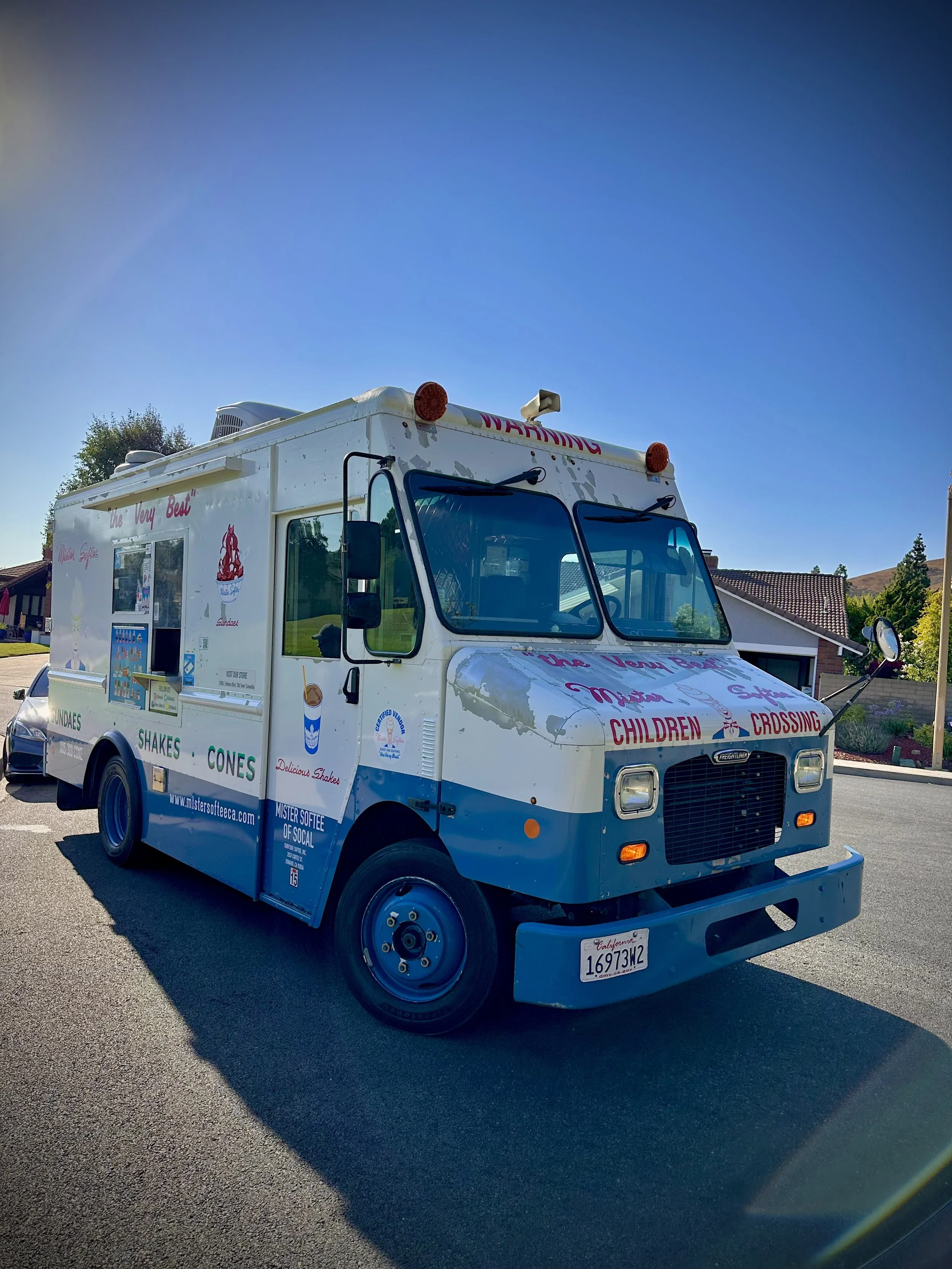 Mister Softee ice cream truck in ventura county