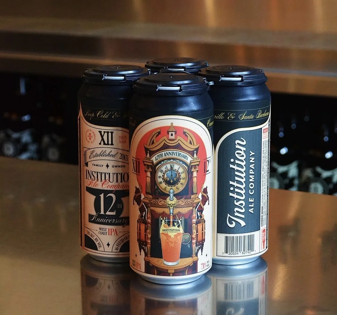 Institution Ale Company | 12th Anniversary Branding Package | 2025