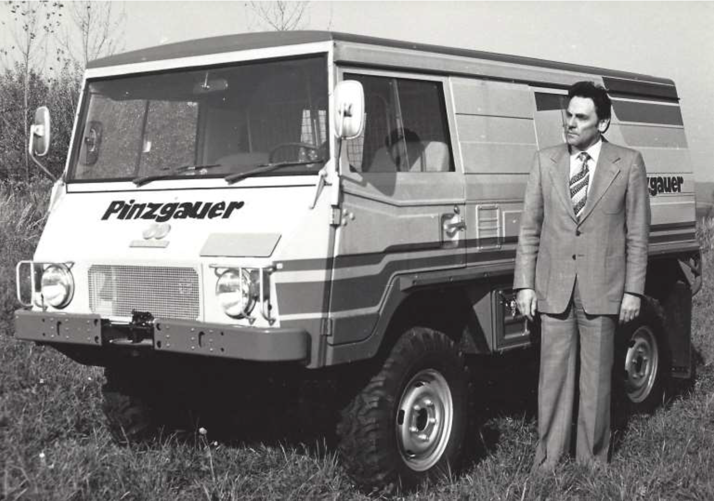 The Pinzgauer enters the civilian market