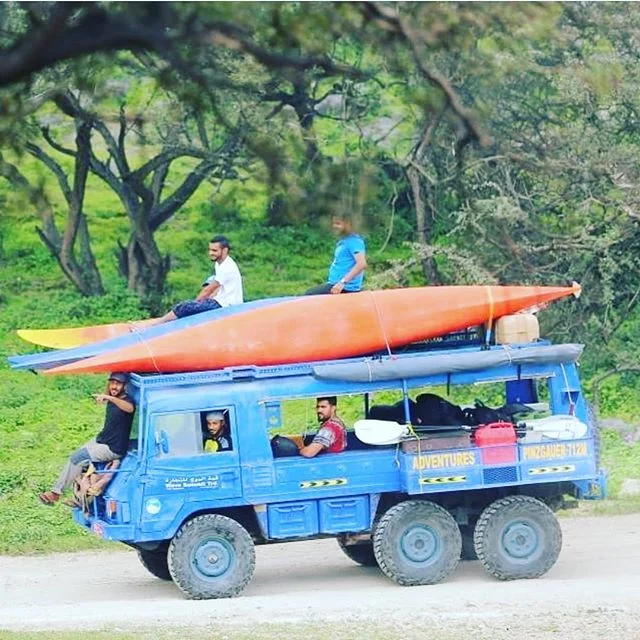 Today, converted old Pinzgauers, like this one in Oman, are gaining popularity among adventure travellers and off-roaders everywhere. Photo credit: Bassam Al Jabri