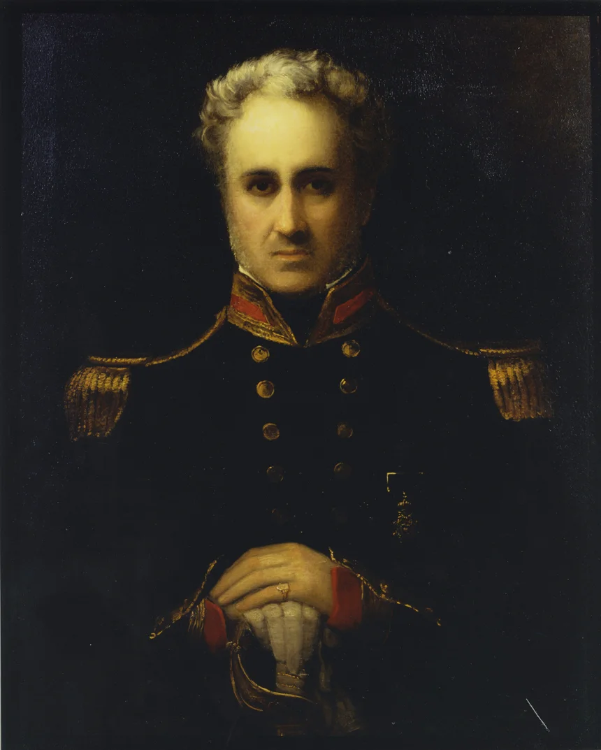 Portrait, Alexander Maconochie RN KH by EV Rippingille, 1836