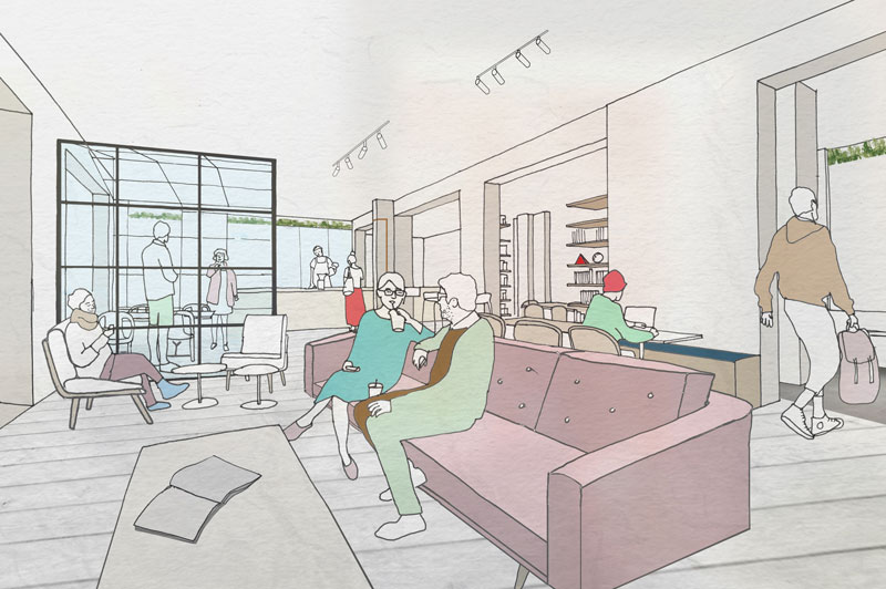 Hermann’s ground floor visualisation.