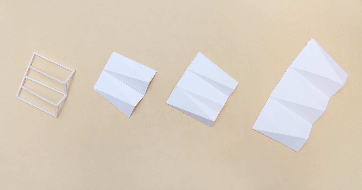 Butterfly roof models.