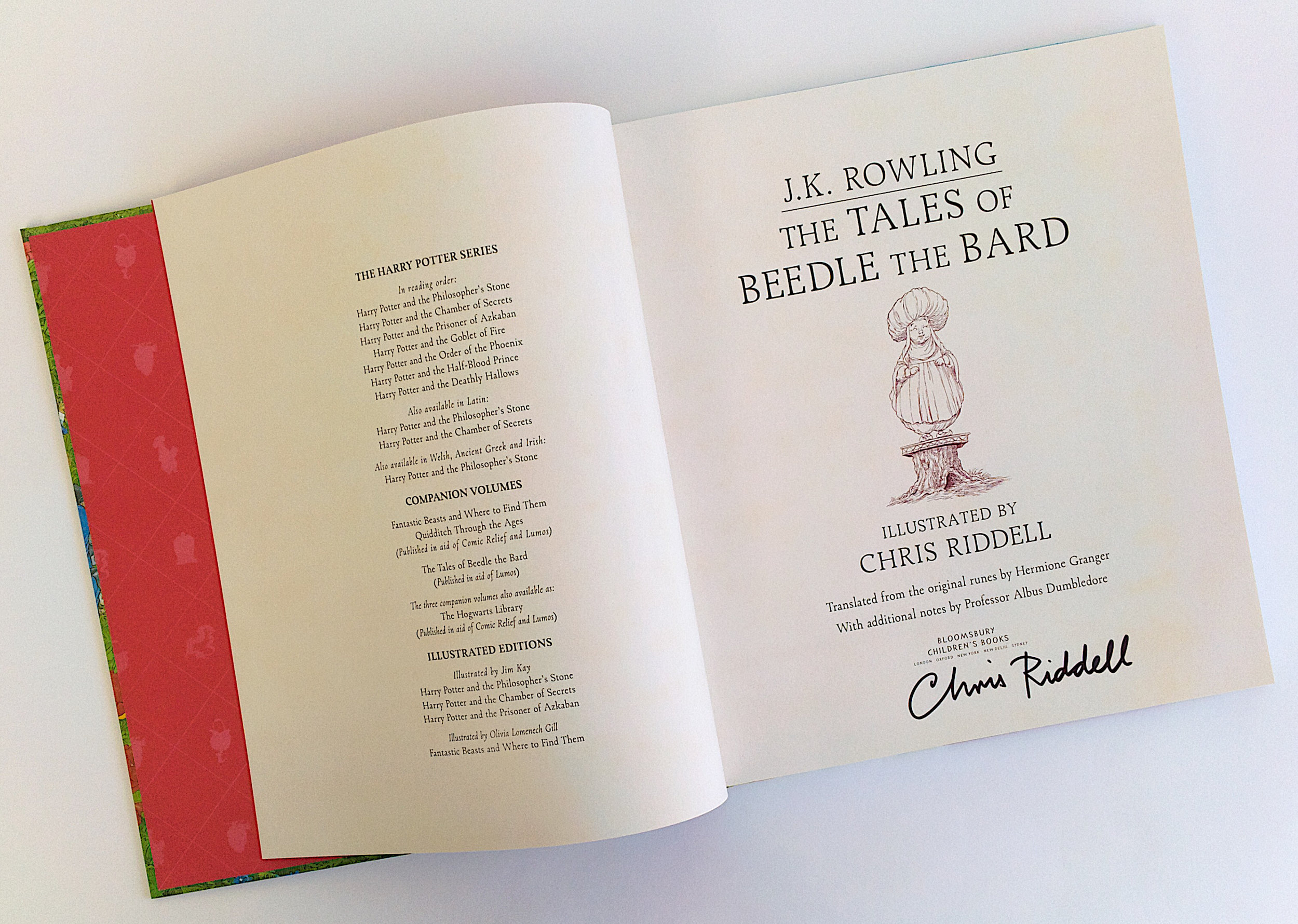The Tales Of Beedle The Bard