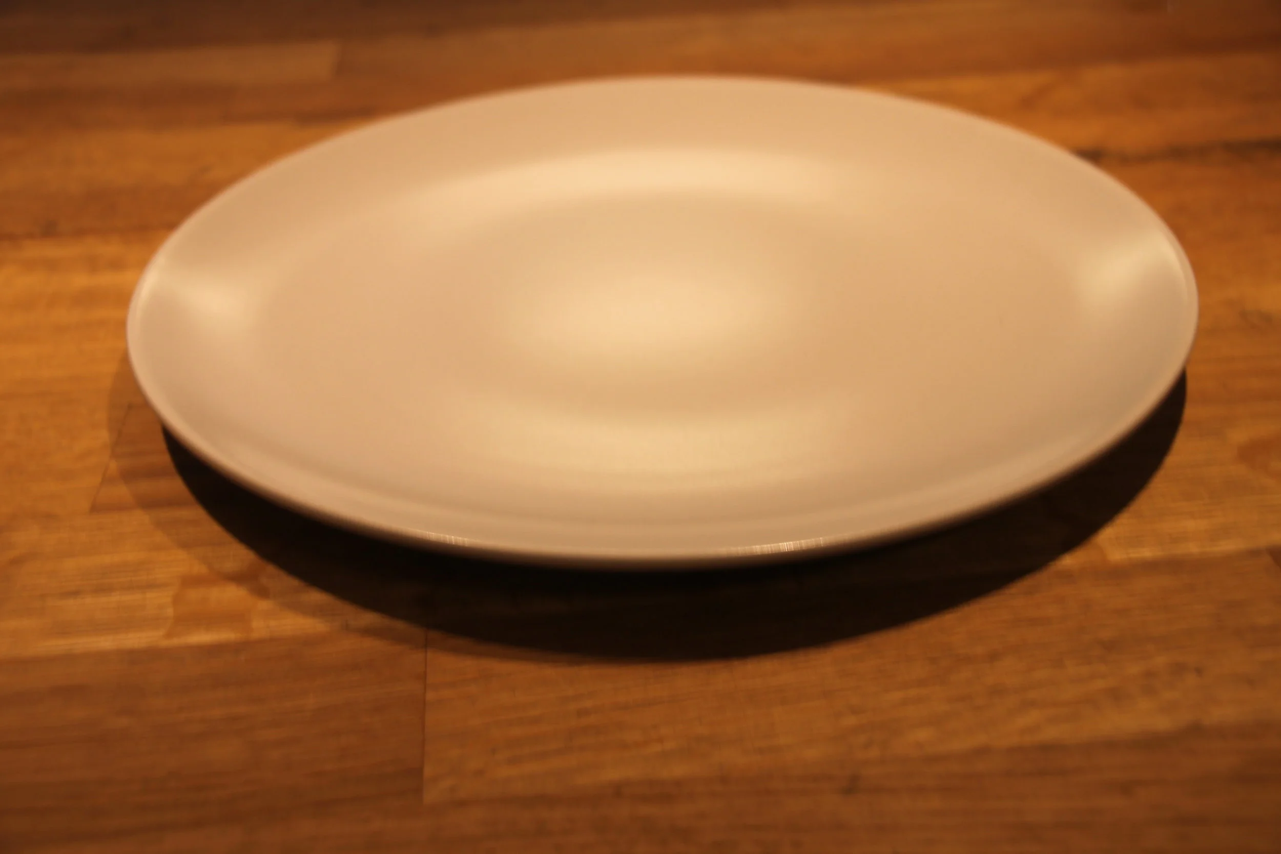 Tallerken 26 cm Beige