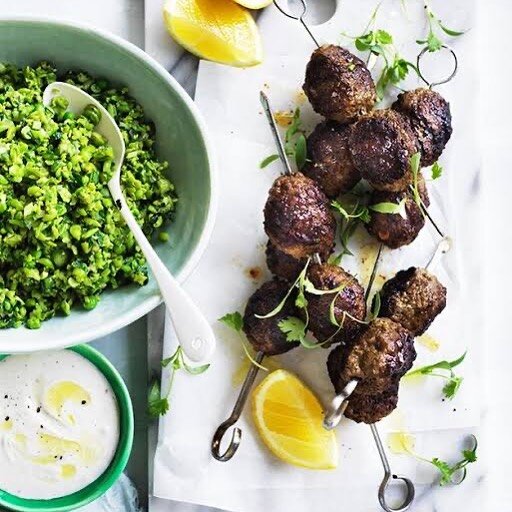 &ldquo;Tabouleh or not Tabouleh&rdquo; 
This insanely good-looking Koftas and Tabbouleh Pilaf with minted yoghurt from @gourmettraveller has been painstakingly drooled over....until we reinvented it and put on our home delivery menu, so you can eat i
