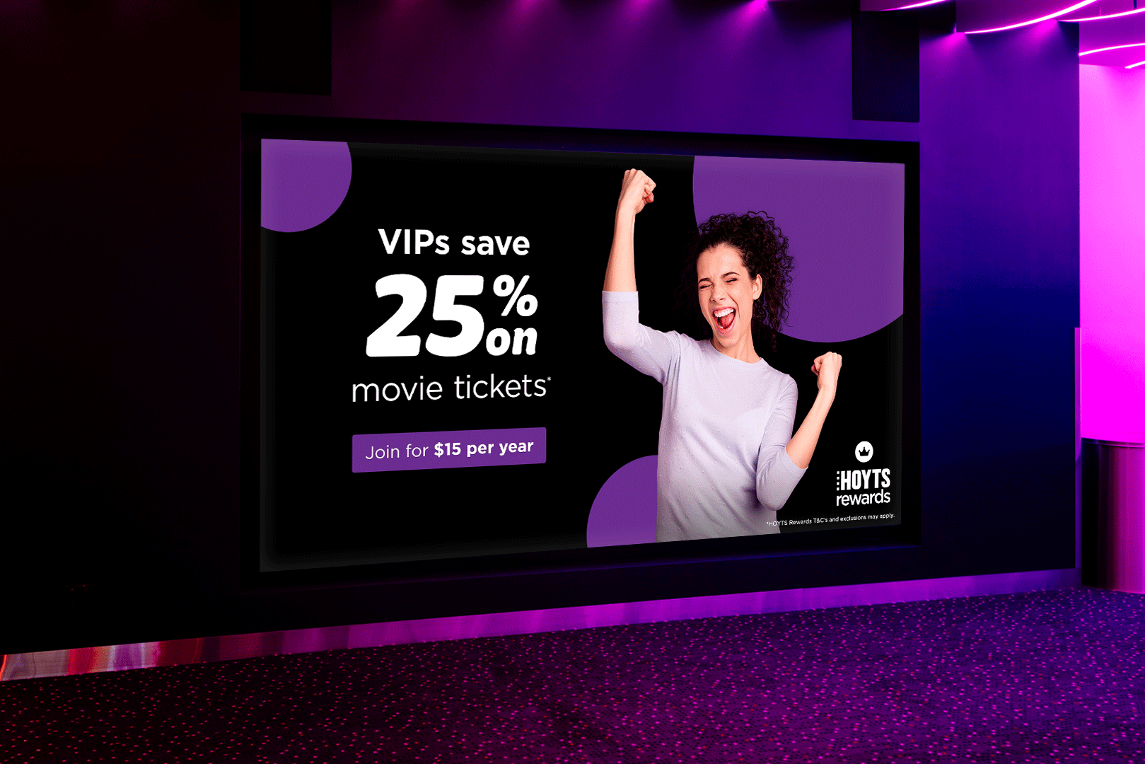 HOYTS Rewards Rebrand — Natalie
