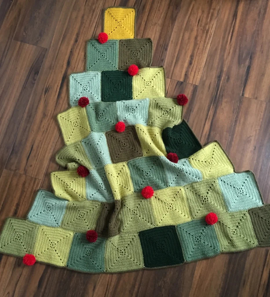 Christmas Tree Blanket