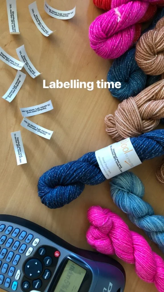 Label time