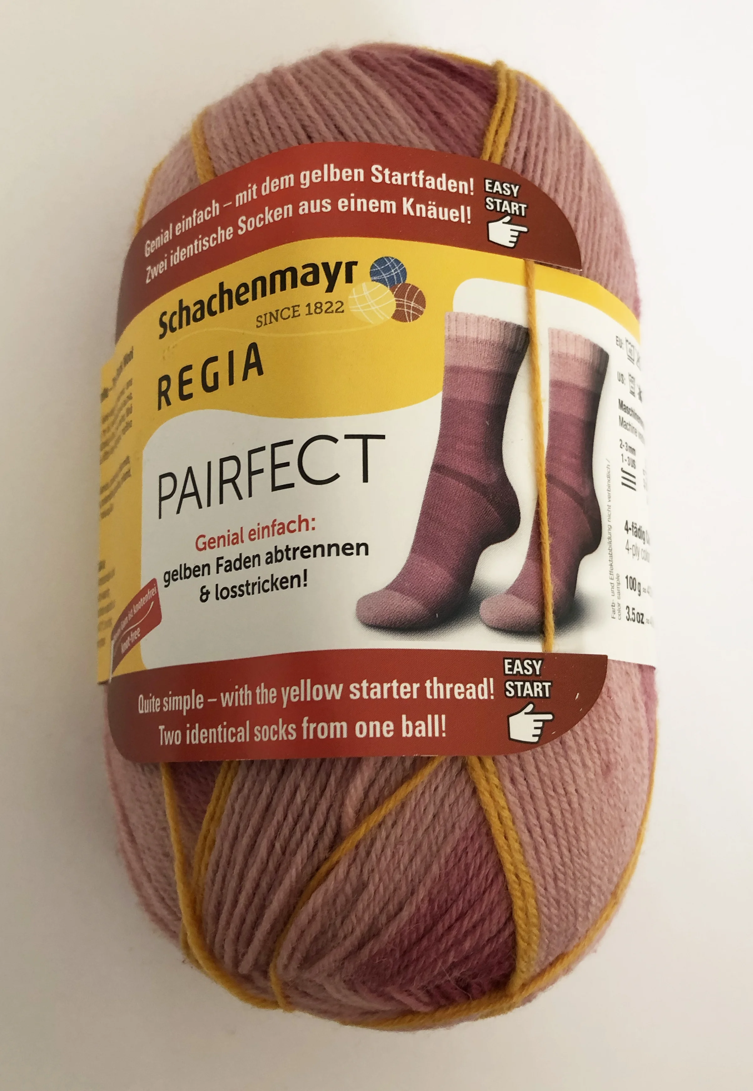 Regia Pairfect 4ply Sock Yarn 100g ball 07093
