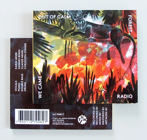 CD sleeve, Forest Radio