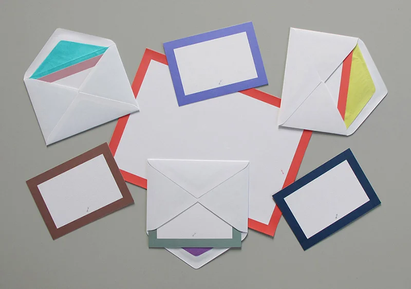 Stationery line, R.S.V.P.