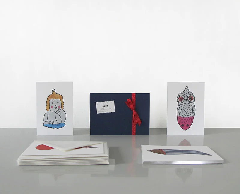 Christmas card set