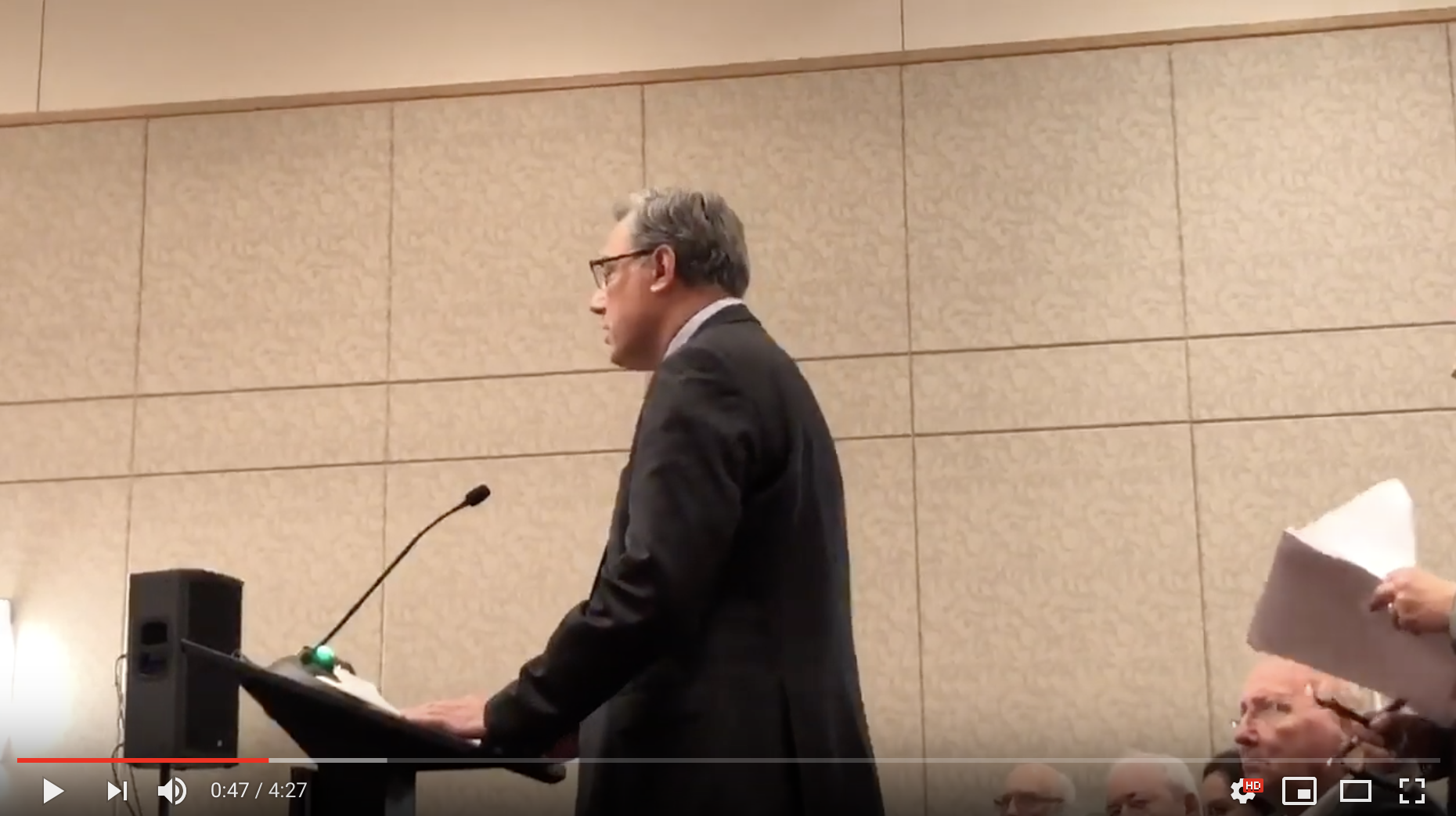 Greg Vital Speaks to the TVA Board of Directors