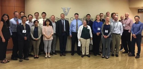 Some of the attendees at the First Annual Image Owl Users' Meeting at the Vanderbilt-Ingram Cancer Center .