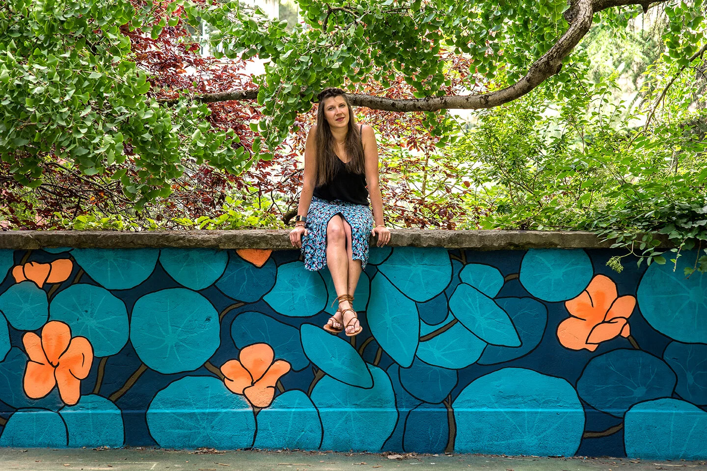 Fresque crèche Le rêve en couleurs