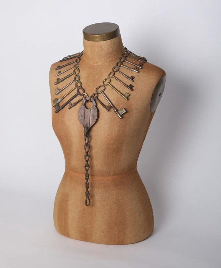 Skeleton Key Necklace by Takumi Segi