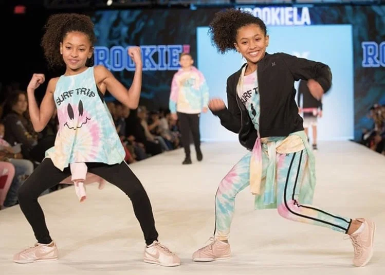 Walking the runway for Rookie USA