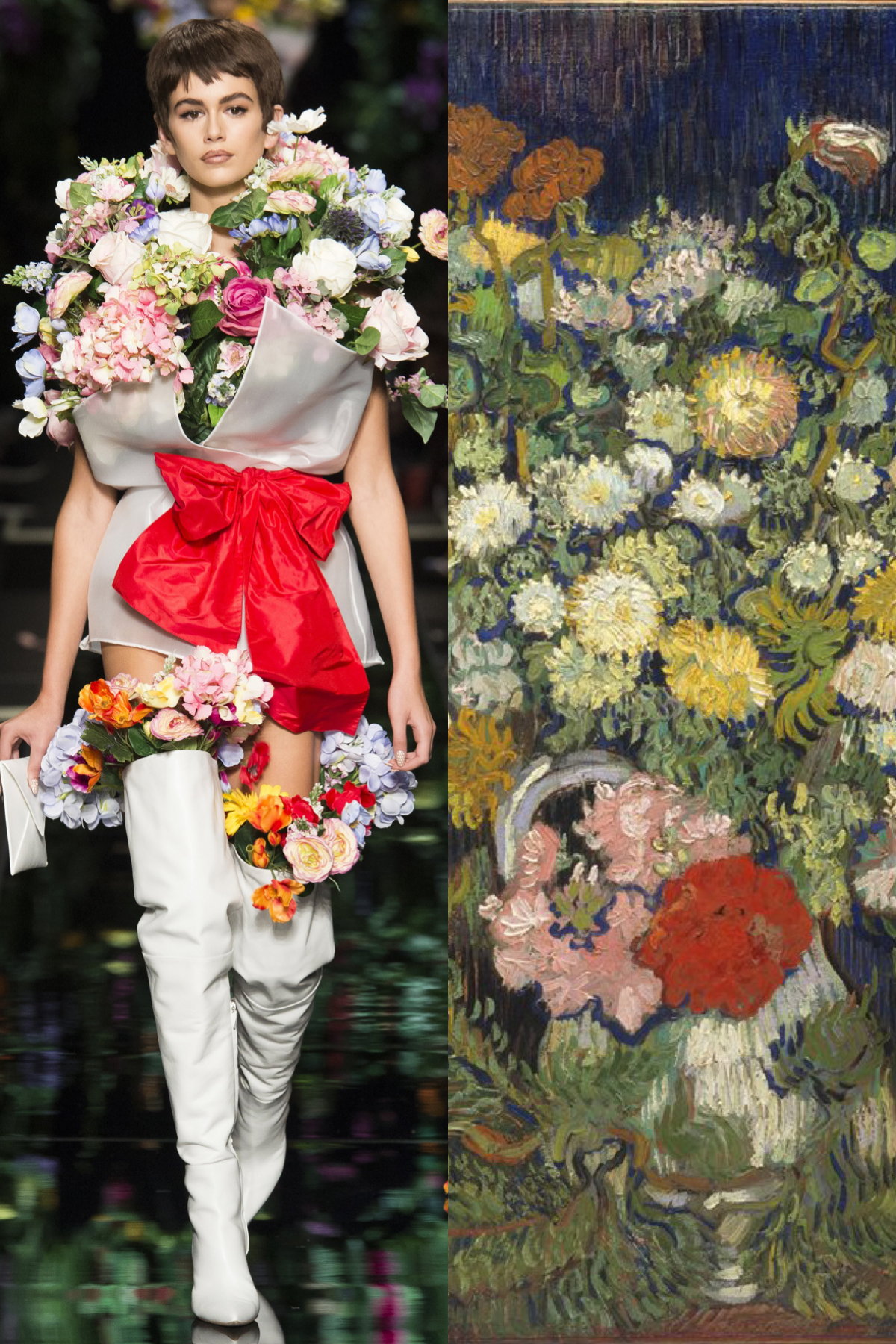 When Fashion Meets Iconic Art