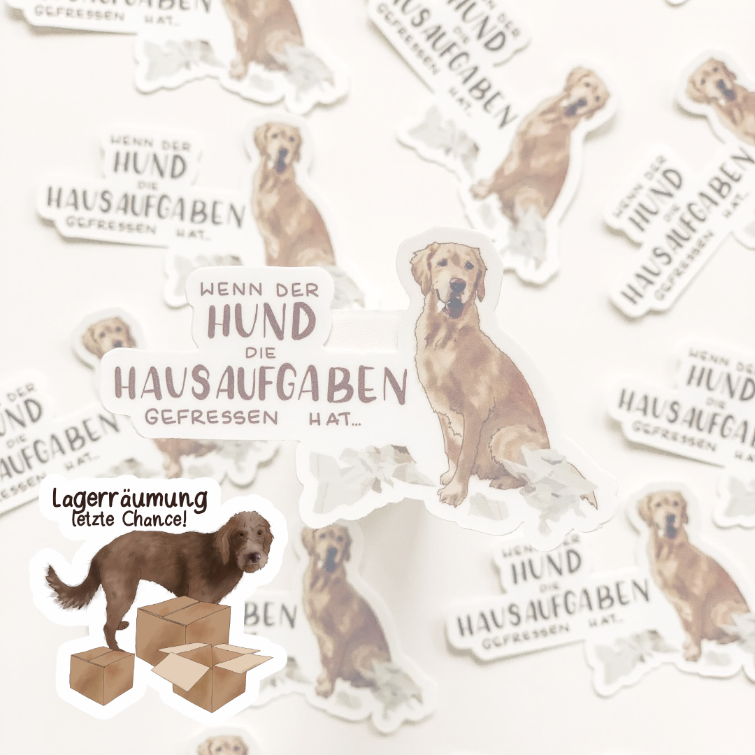 Wenn der Hund Die Hausaufgaben gefressen hat...