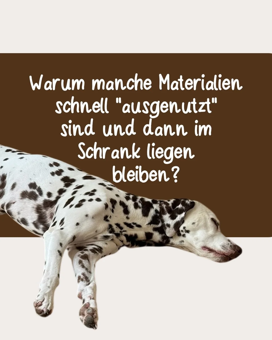 Kennst du das? ☝🏼
Viele Materialien sind klasse, aber Manche landen dann doch schnell im Schrank und werden immer seltener rausgeholt.
Es fehlt einfach die M&ouml;glichkeit, sie vielf&auml;ltig einzusetzen, du hast keinen Leitfaden oder sie begleite
