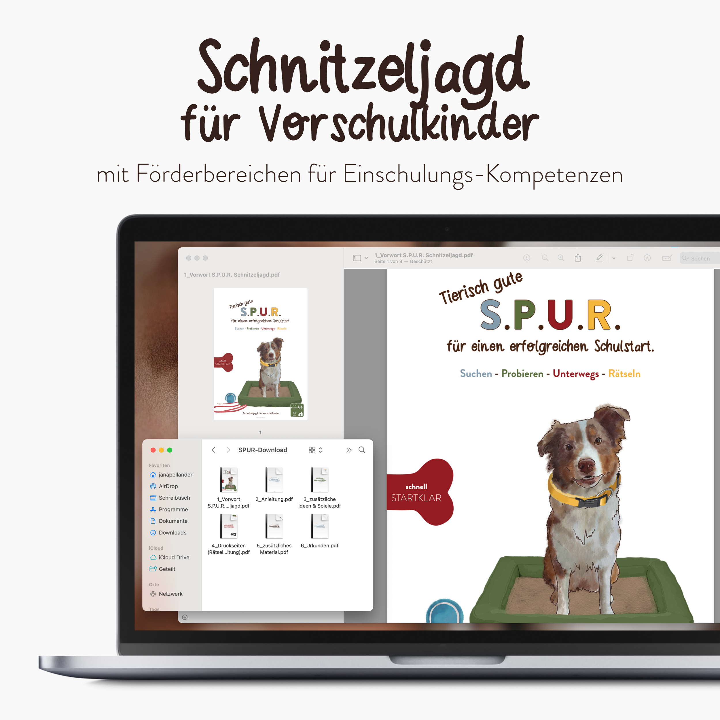 S.P.U.R. - Schnitzeljagd für Vorschulkinder