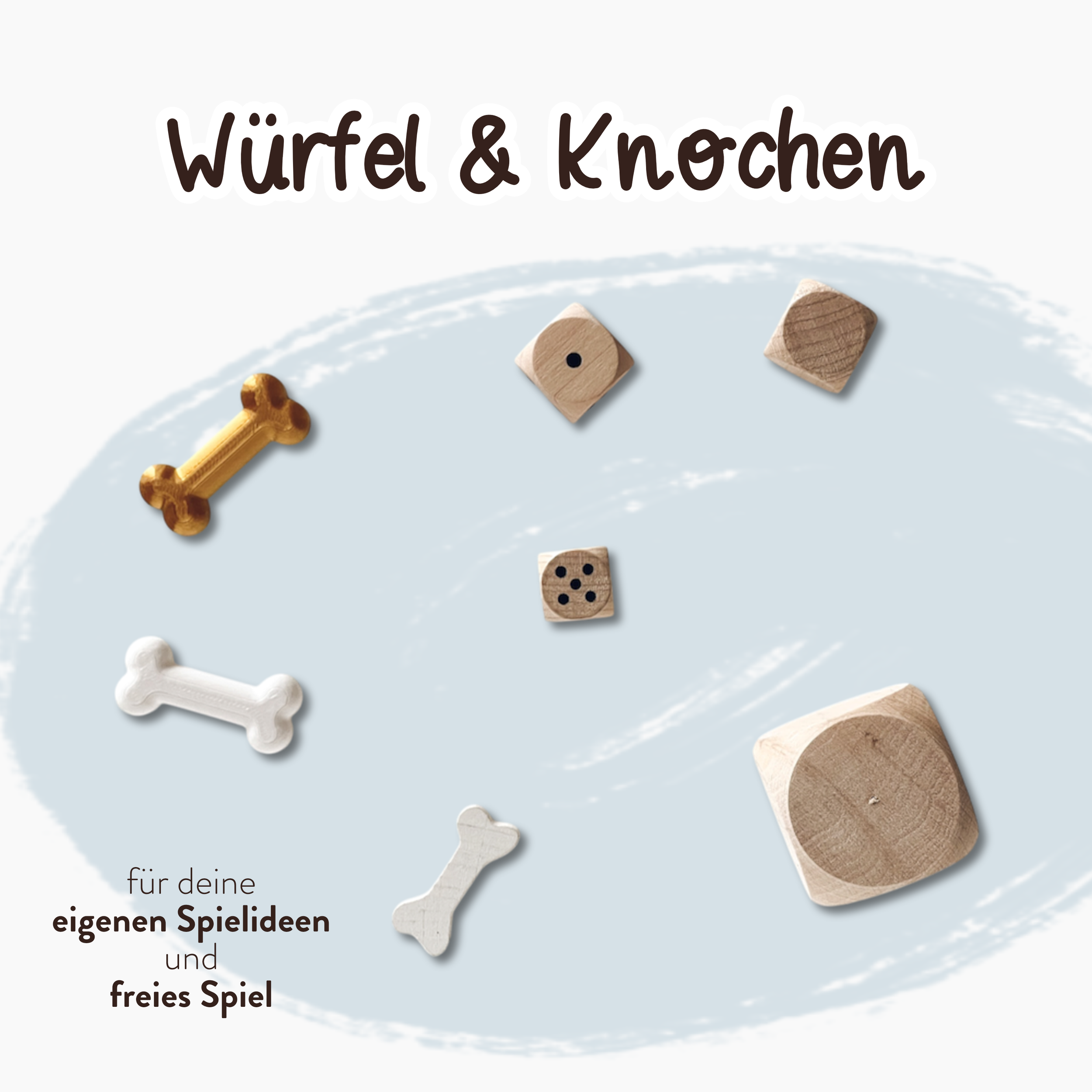 Würfel und Knochen | Spielmaterial