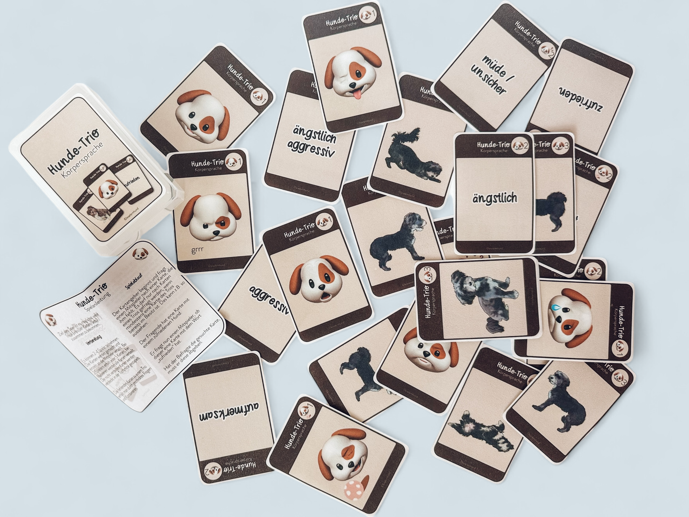 Spiel: Hunde Trio