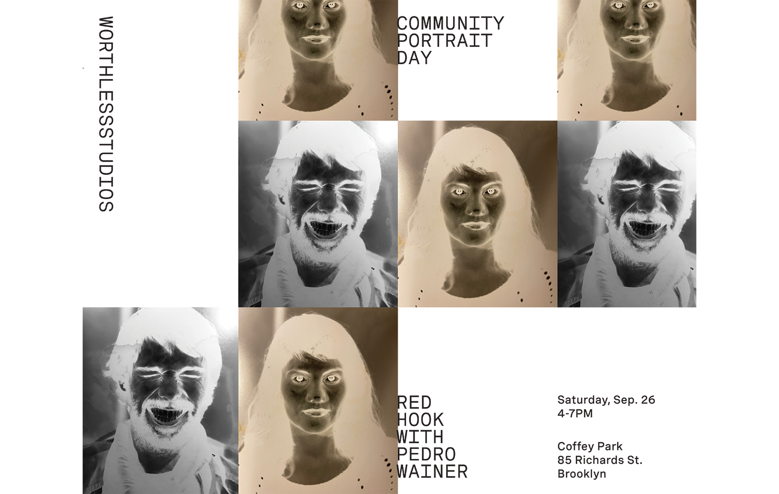 COMMUNITY PORTRAIT DAY: RED HOOK with Pedro Wainer
