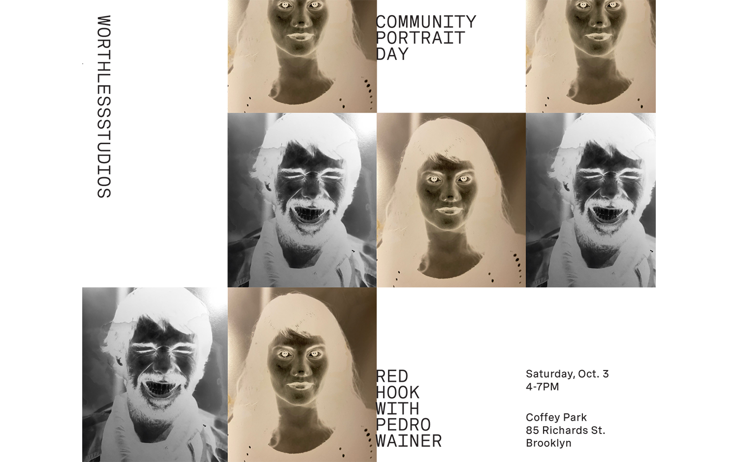 COMMUNITY PORTRAIT DAY: RED HOOK with Pedro Waine