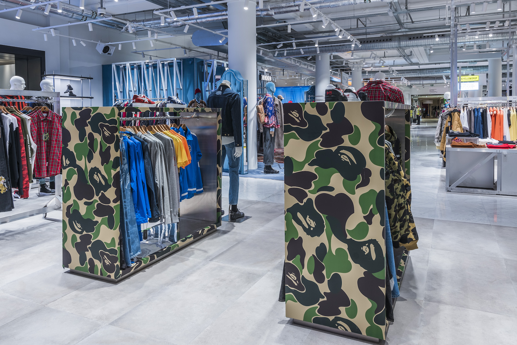 Bape | Visual Merchandising Design | The Visual Unit