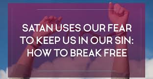 fear is from satan
