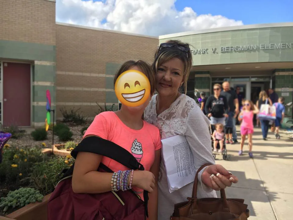Melissa and her daughter