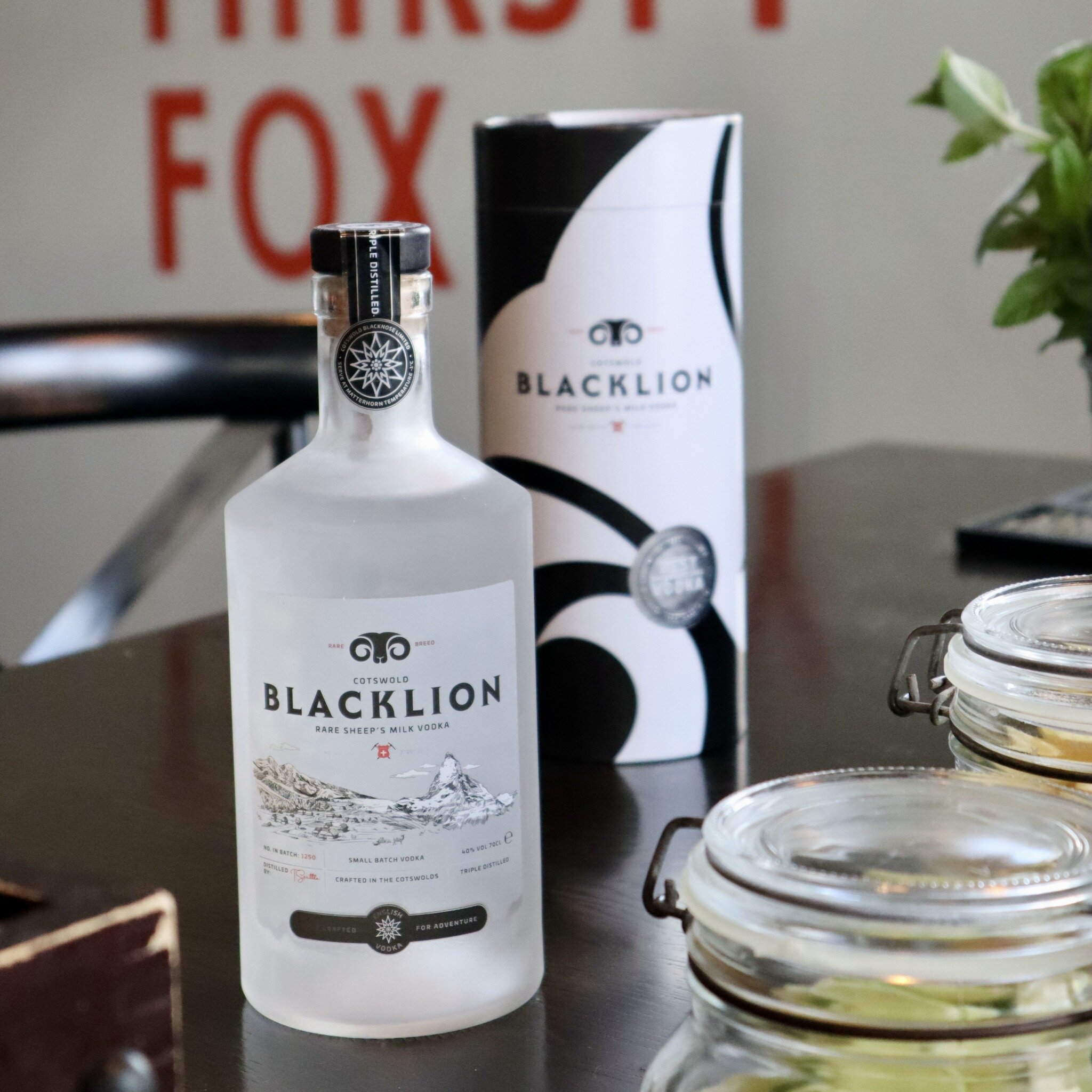 We take our bourbon seriously around here, but tonight we're going on an adventure with @blacklionvodka - the world's first vodka made from sheep's milk. If you find yourself in the neighborhood, stop by for samples of cocktails tonight at 6:30pm and
