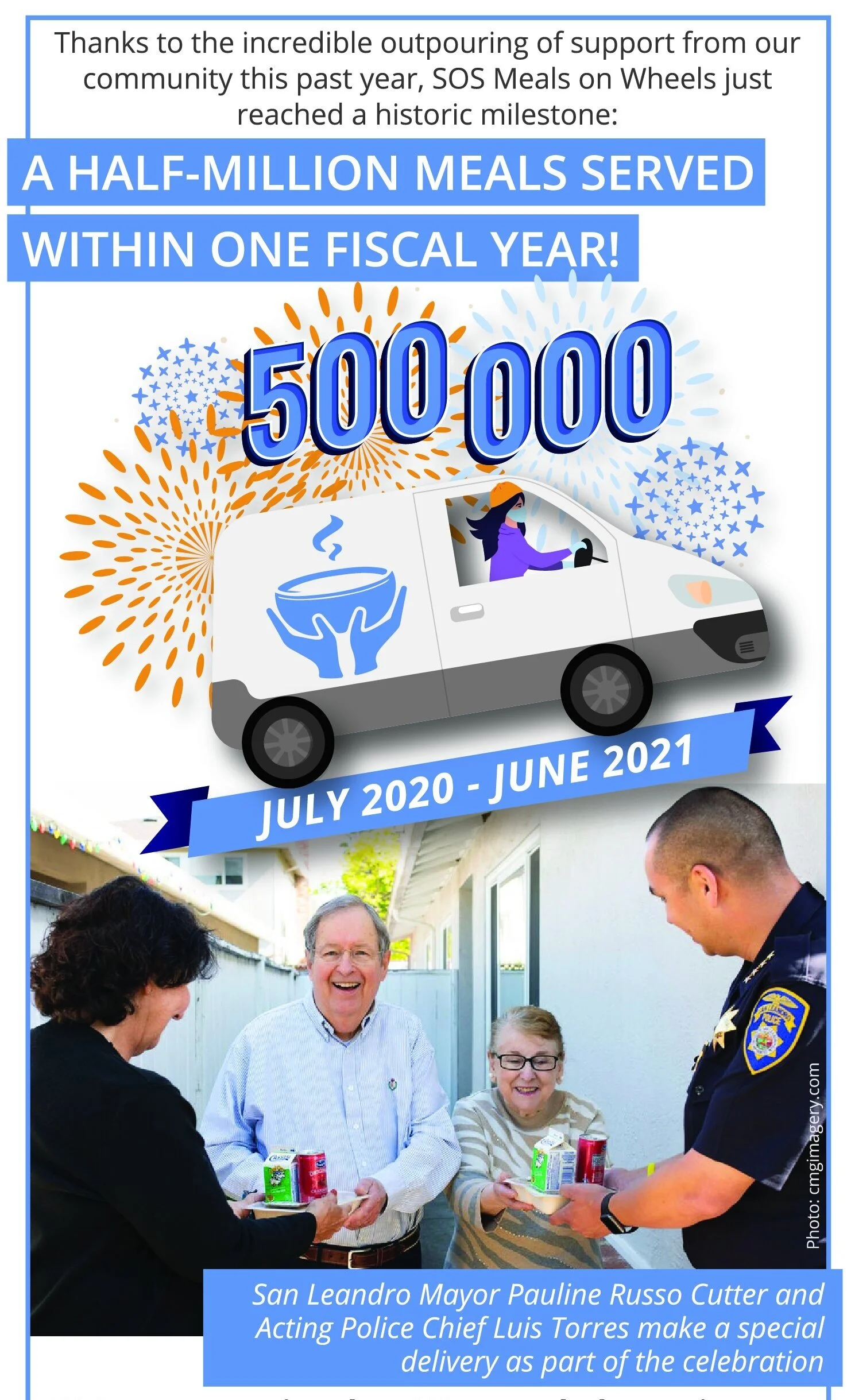 Commemorative Week:  A Half-Million Meals Served