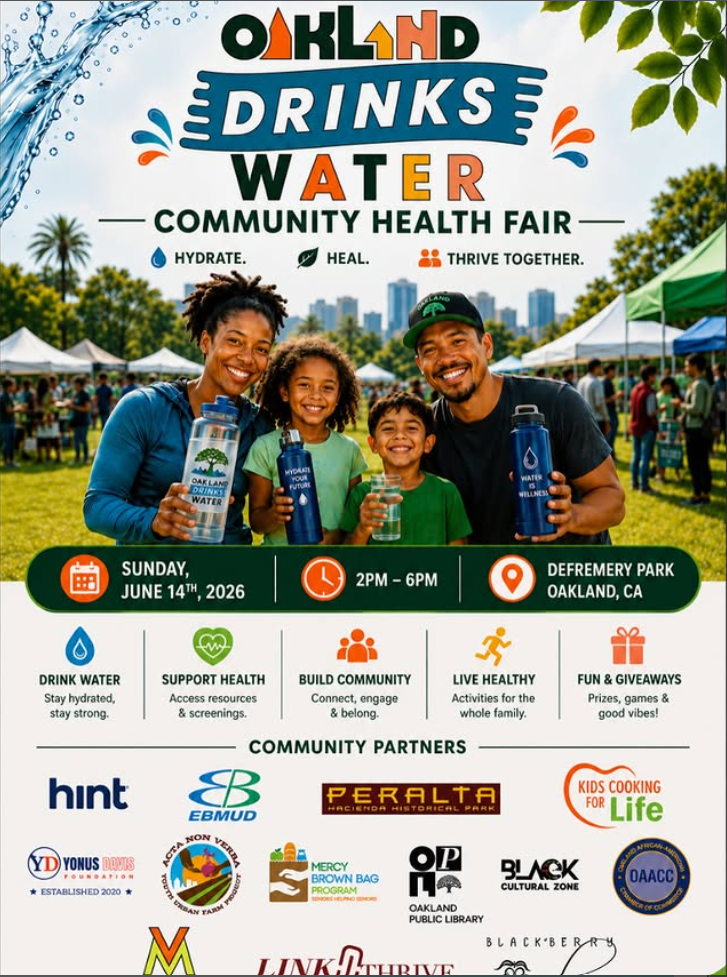 Oakland Drinks Water Community Health Fair