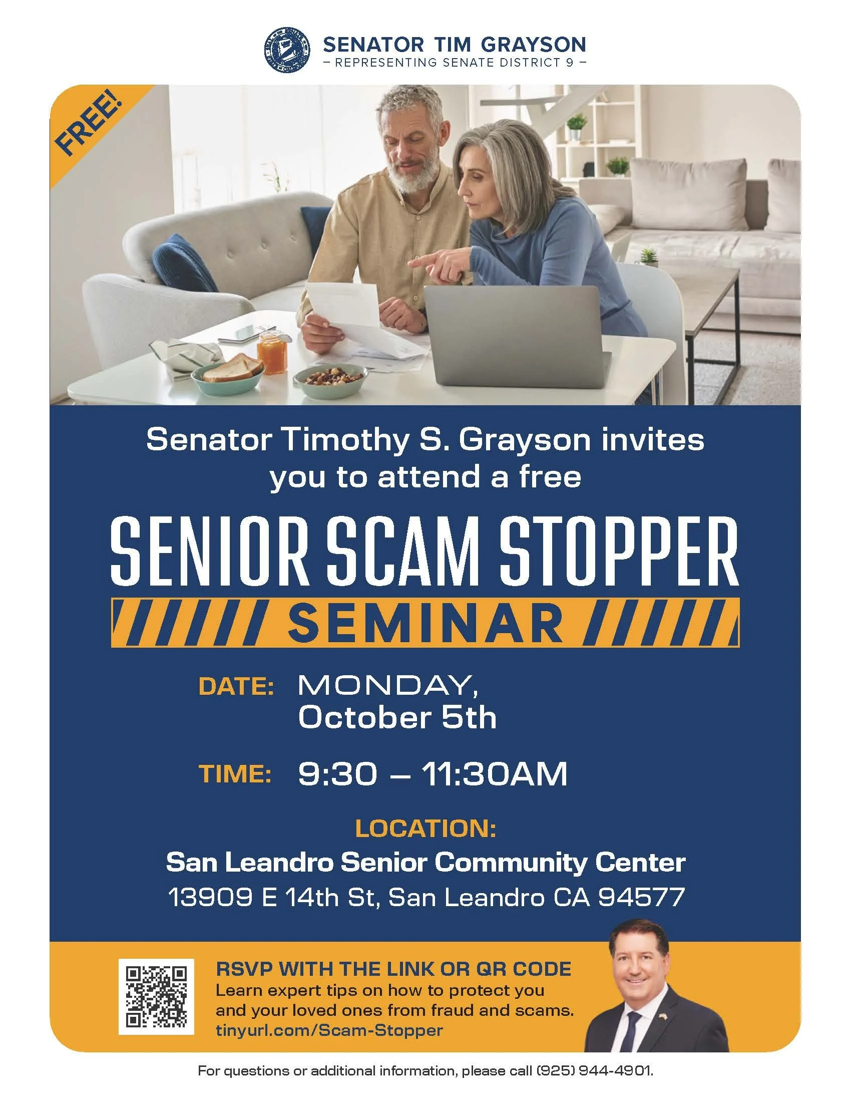 Senior Scam Stopper Seminar