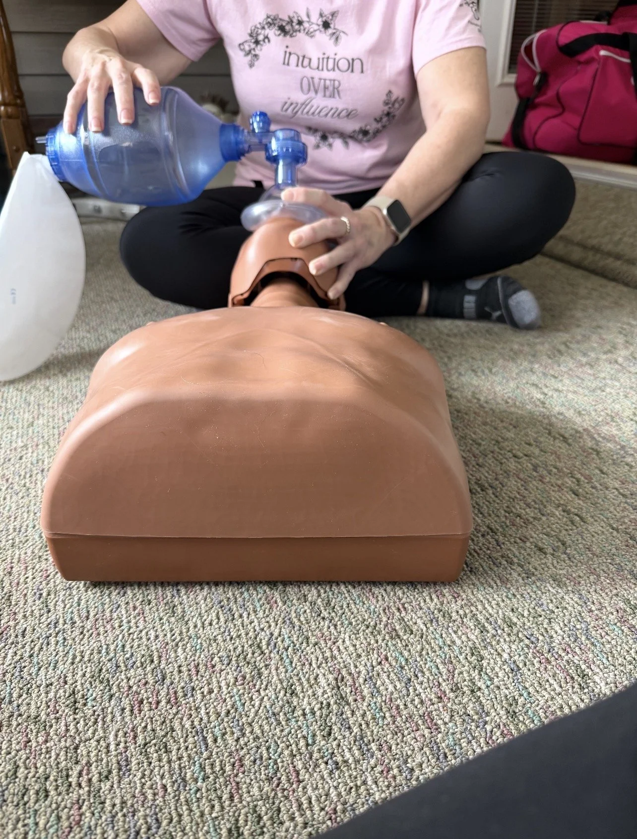 Adult CPR class