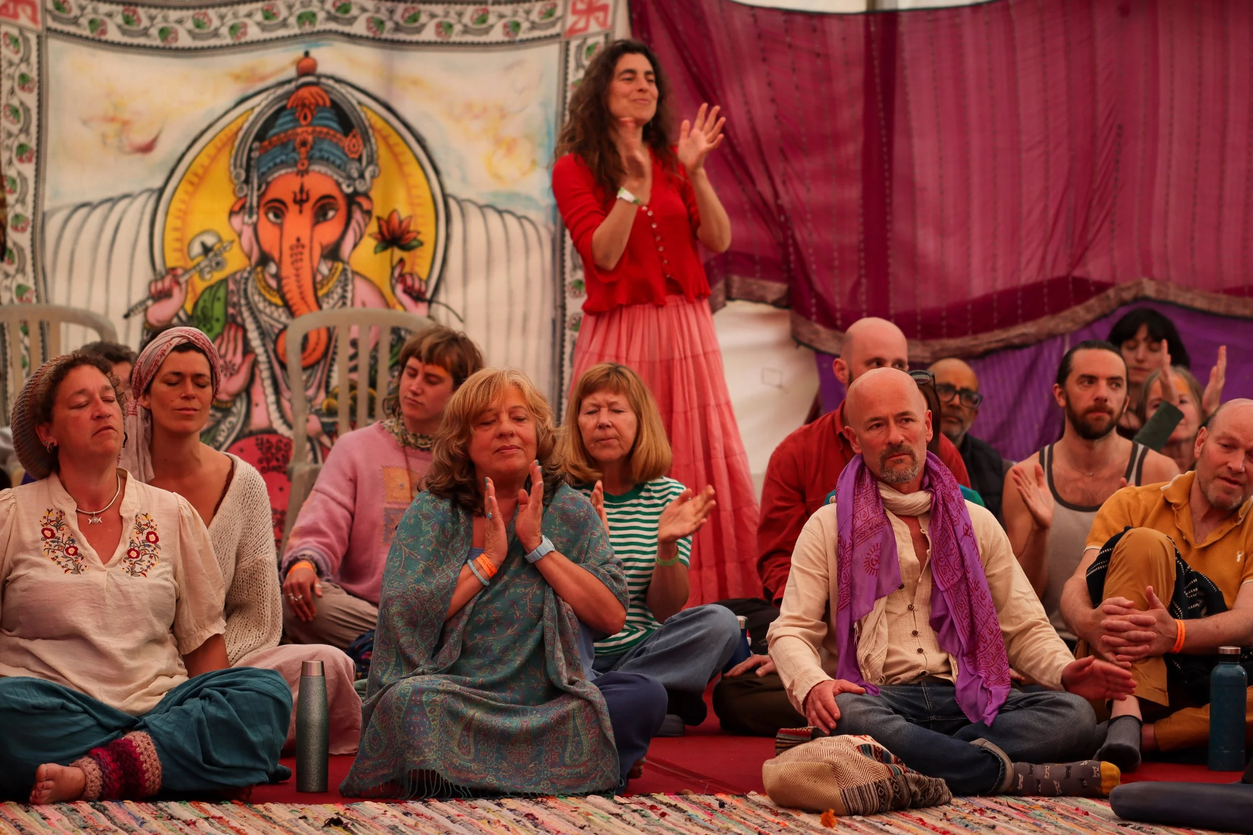 Chuch Kirtan in Glastonbury