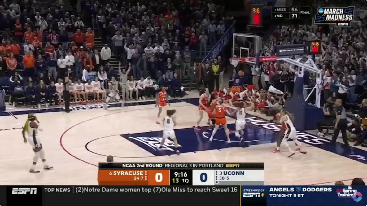 Paige Bueckers, No. 3 UConn Hold off No. 6 Syracuse to Advance to Sweet 16