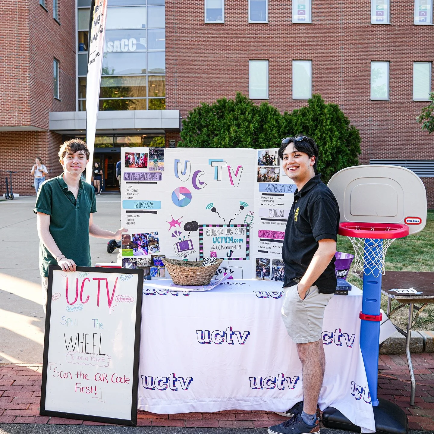Thanks to everyone who stopped by the involvement fair! 🎥 Visit our website to see each department&rsquo;s meeting times.
