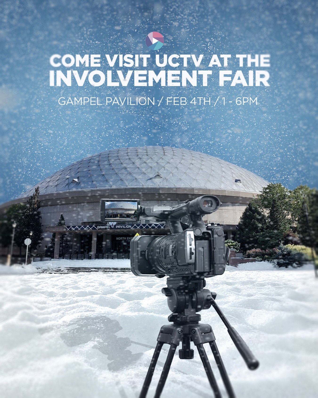 Come visit UCTV at tomorrow&rsquo;s Involvement Fair from 1-6PM! 🎥🎞️
-
#uctv #uconn #televison #involvementfair