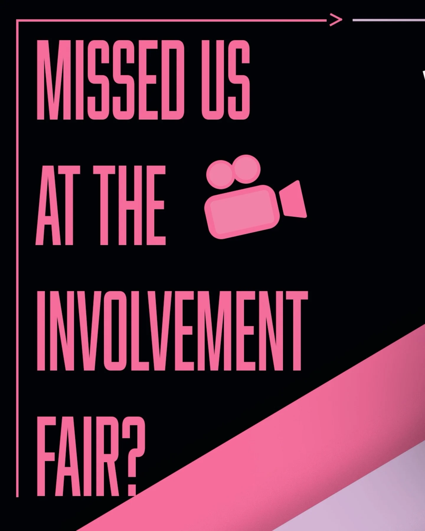 Missed UCTV at the Involvement Fair? No worries! Join any of our 5 departments by attending meetings or contacting the director through email with questions! 
-
#uctv #uconn #involvementfair