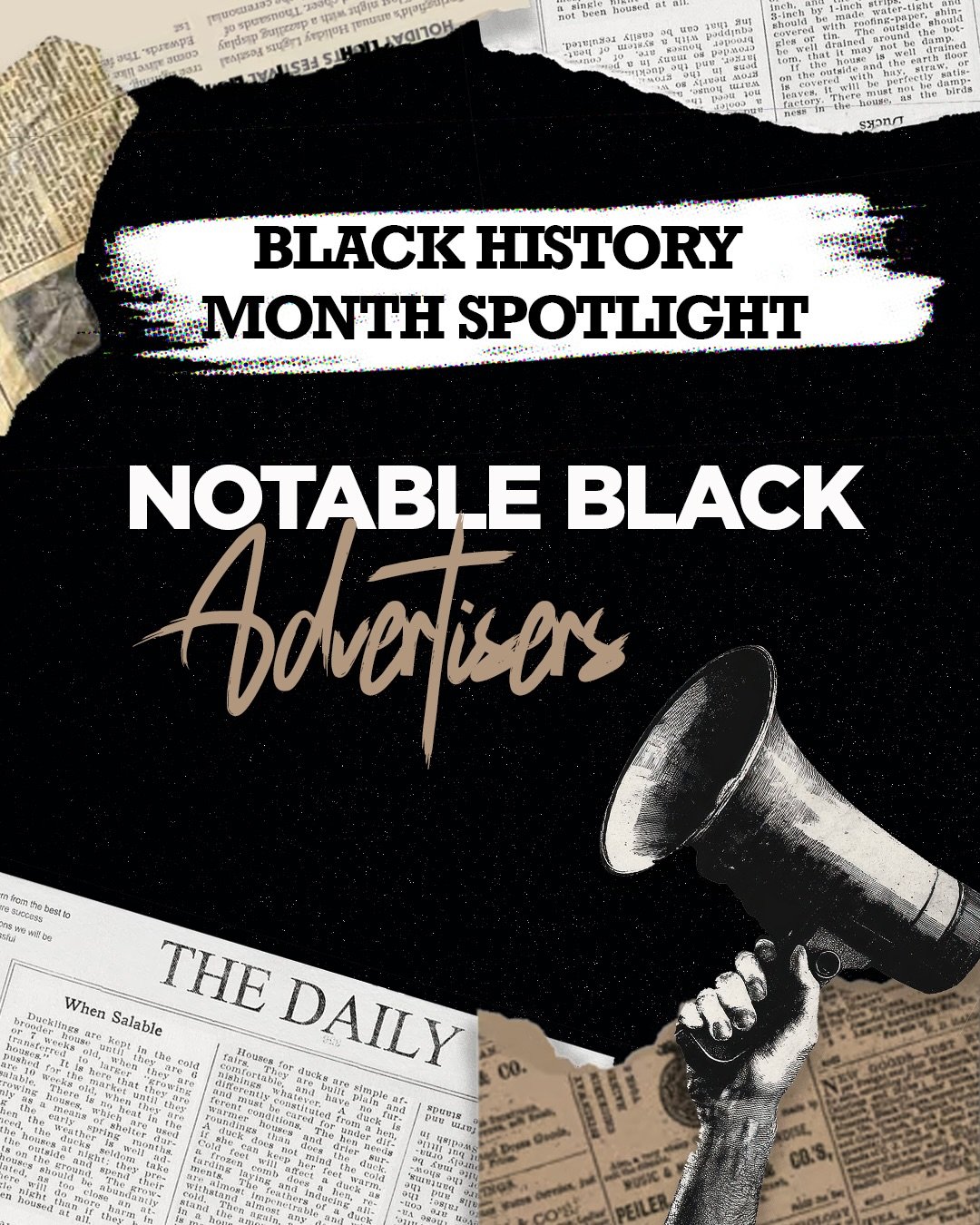 Black History Month Spotlight: Notable Black Advertisers! #uctv #blackhistorymonth