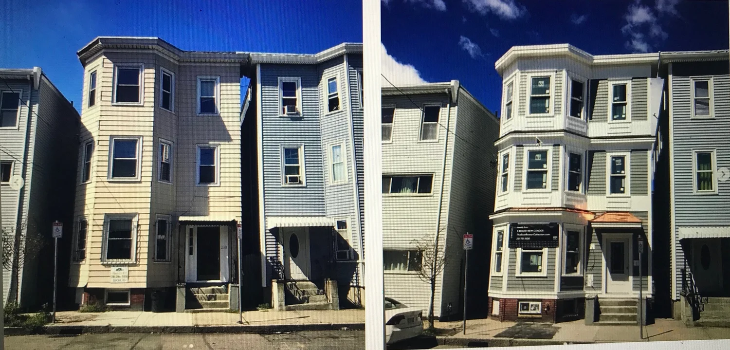 210 Bremen St Boston - Before & After